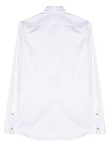 Karl Lagerfeld Twill overhemd met drukknopen - Wit