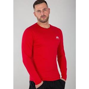 Alpha Industries Longsleeve "ALPHA INDUSTRIES Men - Longsleeves Back Print Heavy LS"