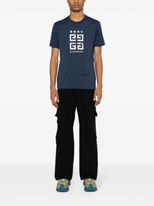 Givenchy Katoenen T-shirt met print - Blauw