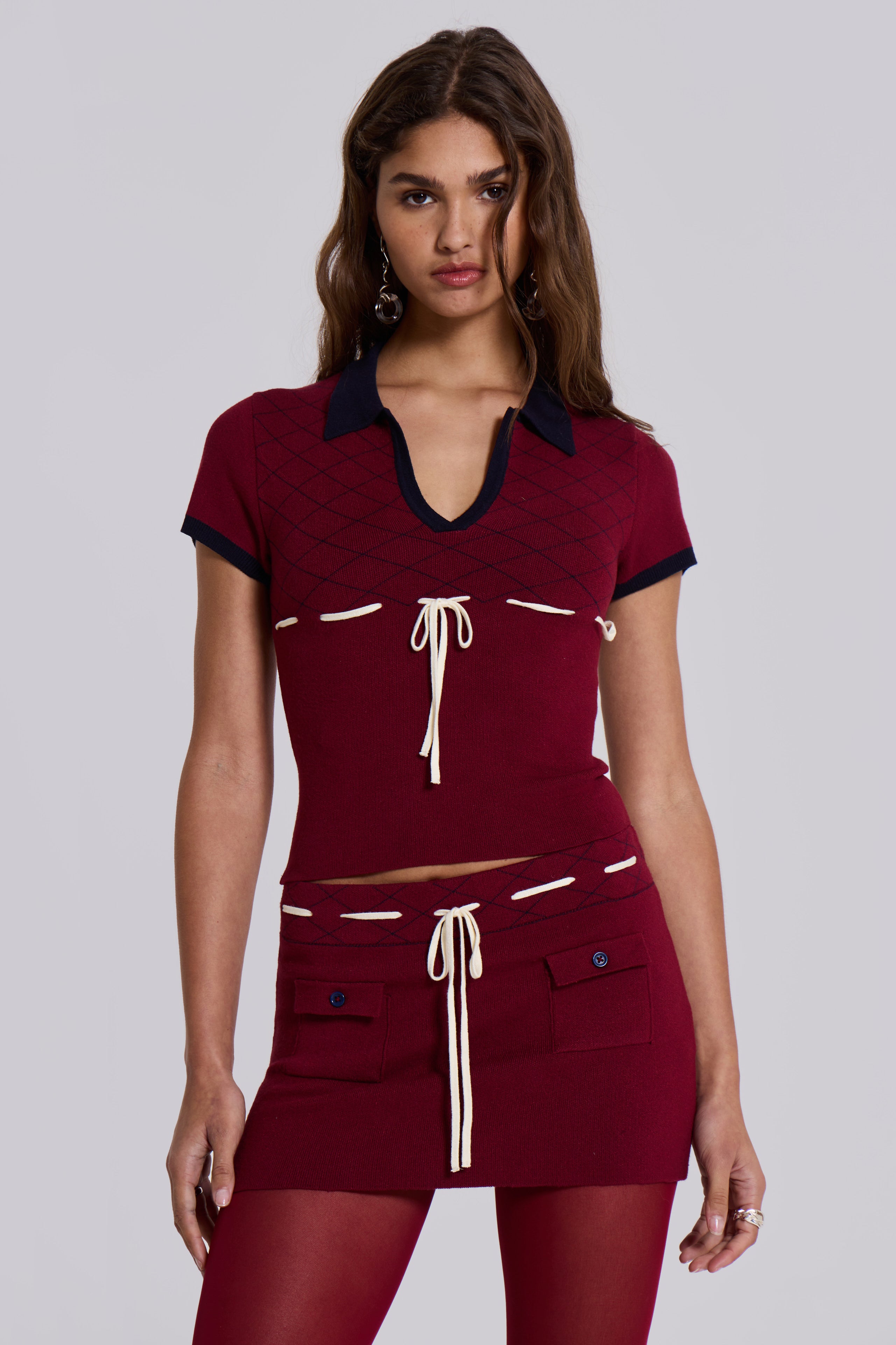 Jaded London Scarlett Knit Top