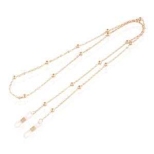 Cilla Jewels Rose Gouden Zonnebrilkoord met balletjes voor Dames