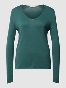TOM TAILOR V-Ausschnitt-Pullover aus Feinstrick