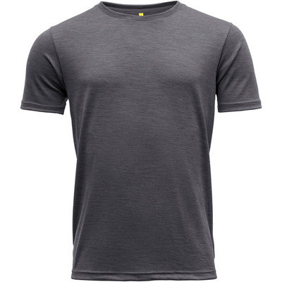 Devold Kurzarmshirt Eika Man TEE night Herren T-Shirt grau