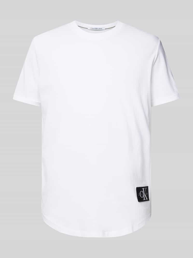 Calvin Klein T-shirt BADGE TURN UP SLEEVE