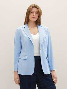 TOM TAILOR PLUS Jackenblazer Plus - Blazer mit recyceltem Polyester