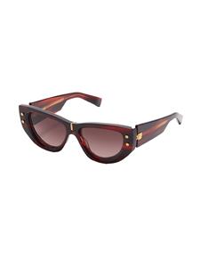 Balmain Eyewear B-Muse zonnebril met cat-eye montuur - Bruin