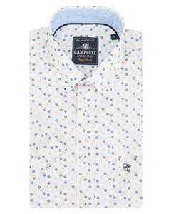 Campbell Classic Casual Heren Overhemd KM