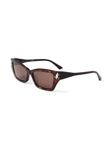 Jimmy Choo Eyewear Isla zonnebril met cat-eye montuur - Bruin