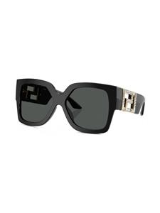 Versace Eyewear Greca zonnebril met oversized montuur - Zwart