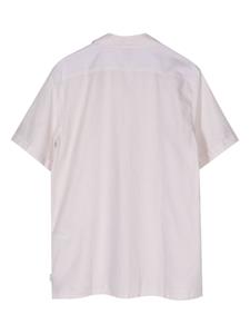 PS Paul Smith Overhemd met korte mouwen van katoenblend - Beige