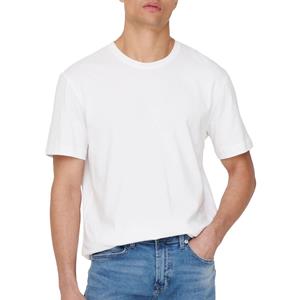 ONLY & SONS Shirt met ronde hals ONSMAX LIFE SS STITCH TEE NOOS