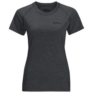 Jack Wolfskin Kammweg S|S Women Dames T-shirt van merinoswol 