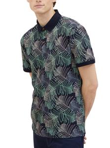 TOM TAILOR Poloshirt allover printed polo