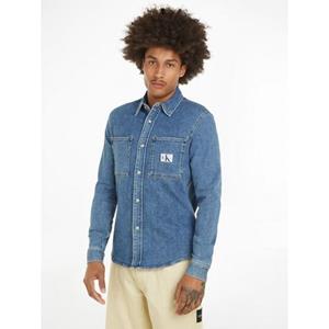 Calvin Klein Jeans Jeanshemd "LINEAR SLIM DENIM SHIRT"