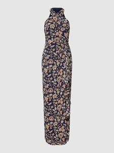 Lauren Ralph Lauren Maxi-jurk met ritssluiting aan de achterkant en all-over print