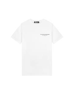 Malelions Men Worldwide T-Shirt | White/Black