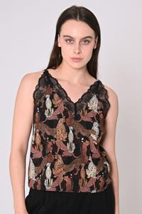 Lovjoi Damen vegan Top Niniva Ecovero Wildcats