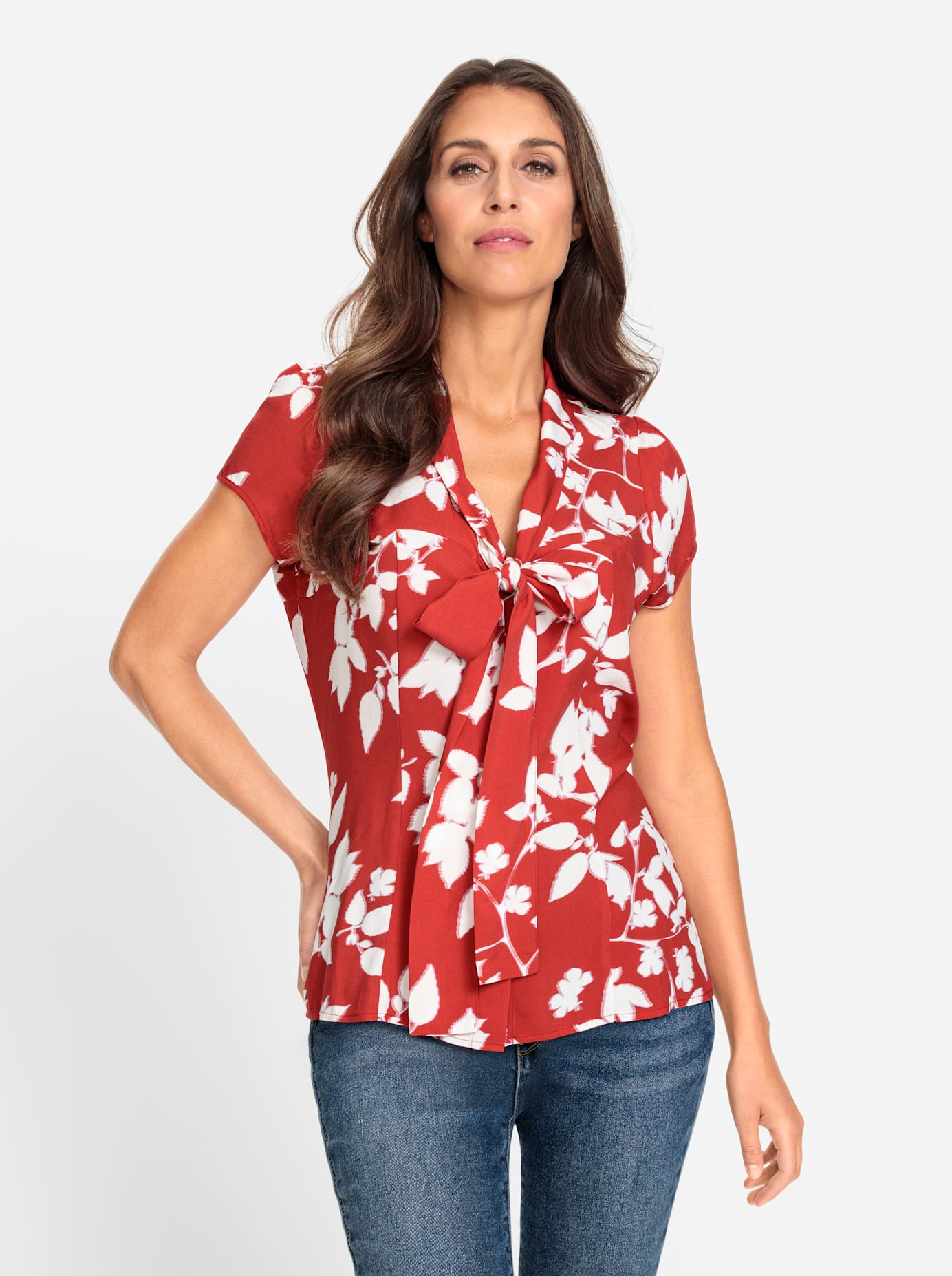 Heine Gedessineerde blouse