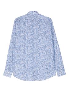Karl Lagerfeld Overhemd met print - Blauw
