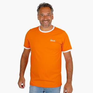 Quick-Q1905 Heren T-shirt Kapitein | NL Oranje/Wit