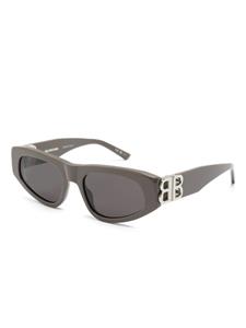 Balenciaga Eyewear Zonnebril met vlinder montuur - Grijs