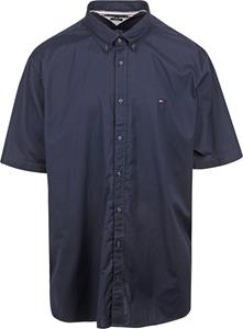 Tommy Hilfiger Big & Tall Short Sleeve Overhemd Flex Navy