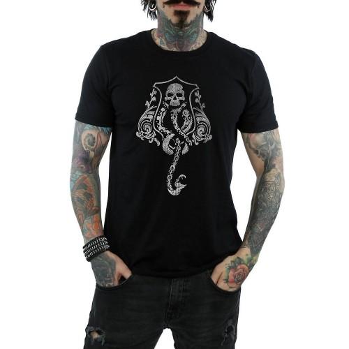 Harry Potter Heren Dark Mark Katoen Logo T-Shirt