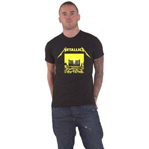 Metallica Unisex volwassen 72 seizoenen vierkante omslag katoenen T-shirt met print aan de achterkant