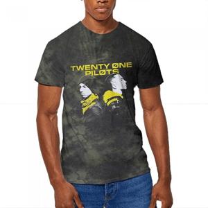 TWENTY ONE PILOTS Eenentwintig piloten Unisex volwassen rug aan rug tie-dye T-shirt