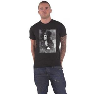 Pertemba FR - Apparel Amy Winehouse Unisex volwassen bloemportret katoenen T-shirt M zwart