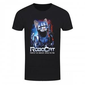 Pertemba FR - Apparel Horror Cats Heren Robocat T-shirt