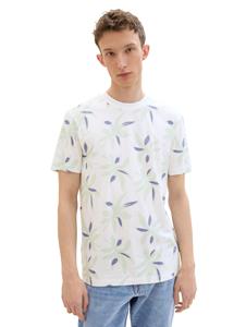 TOM TAILOR Denim Kurzarmshirt allover print t-shirt