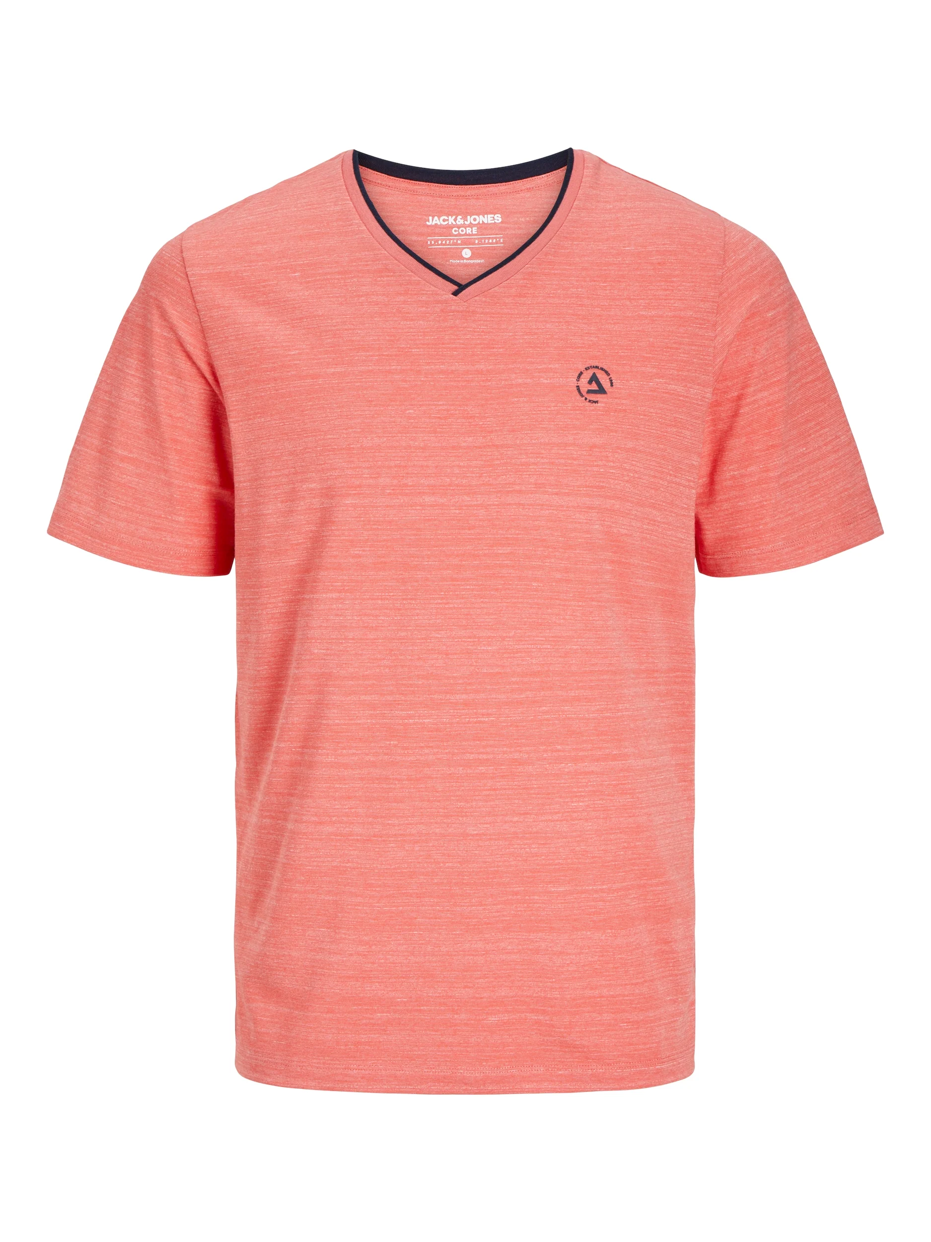 Jack & Jones Jcocontrast tee ss v-neck