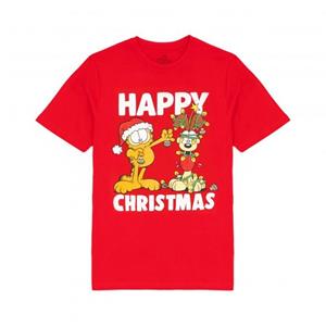 Pertemba FR - Apparel Garfield Heren Happy Christmas T-shirt