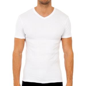 Abanderado Camiseta térmica de manga corta hombre 0205 48 wit
