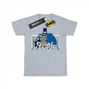 DC Comics Heren Batman voetbaldoel Hangin' T-shirt