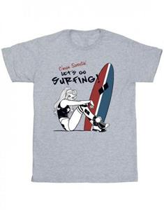 DC Comics Harley Quinn Let's Go Surfing-shirt voor heren