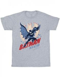 DC Comics Heren Batman Into Action T-shirt