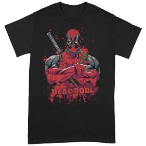 Deadpool Unisex volwassen pose T-shirt