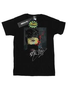 DC Comics Heren Batman TV-serie handtekening schilderij T-shirt