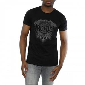 AC/DC heren T-shirt van zwart ijskatoen