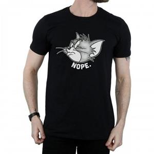 Tom And Jerry Tom en Jerry Heren Nope Face katoenen T-shirt