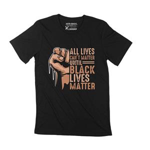Ultrabasic Heren T-shirt Black Lives Matter I Can't Breathe Vintage Grafisch T-shirt