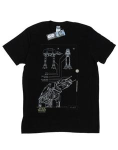 Star Wars Heren Rogue One AT-ACT T-shirt