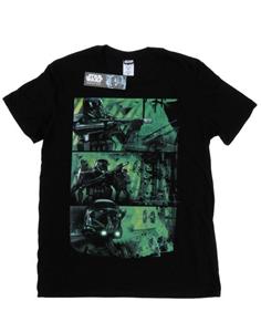 Star Wars heren Rogue One Death Trooper strip T-shirt