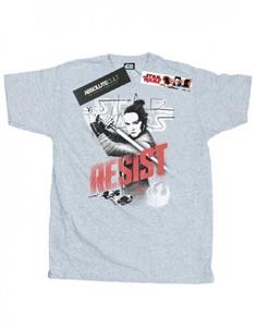 Star Wars Heren het laatste Jedi Rey Resist T-shirt