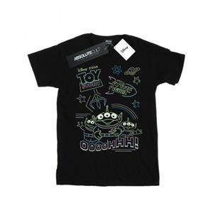 Disney Heren Toy Story Neon Kleine Groene Heren T-shirt