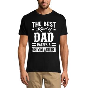 Ultrabasic Grafisch T-shirt voor heren Papa voedt een softwarearchitect op