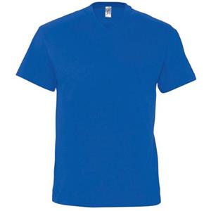 SOLS Heren Victory T-shirt met V-hals en korte mouwen