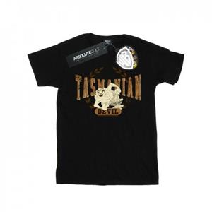 Looney Tunes Heren Tasmaanse Duivel Varsity T-shirt